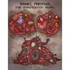 organic dungeon map