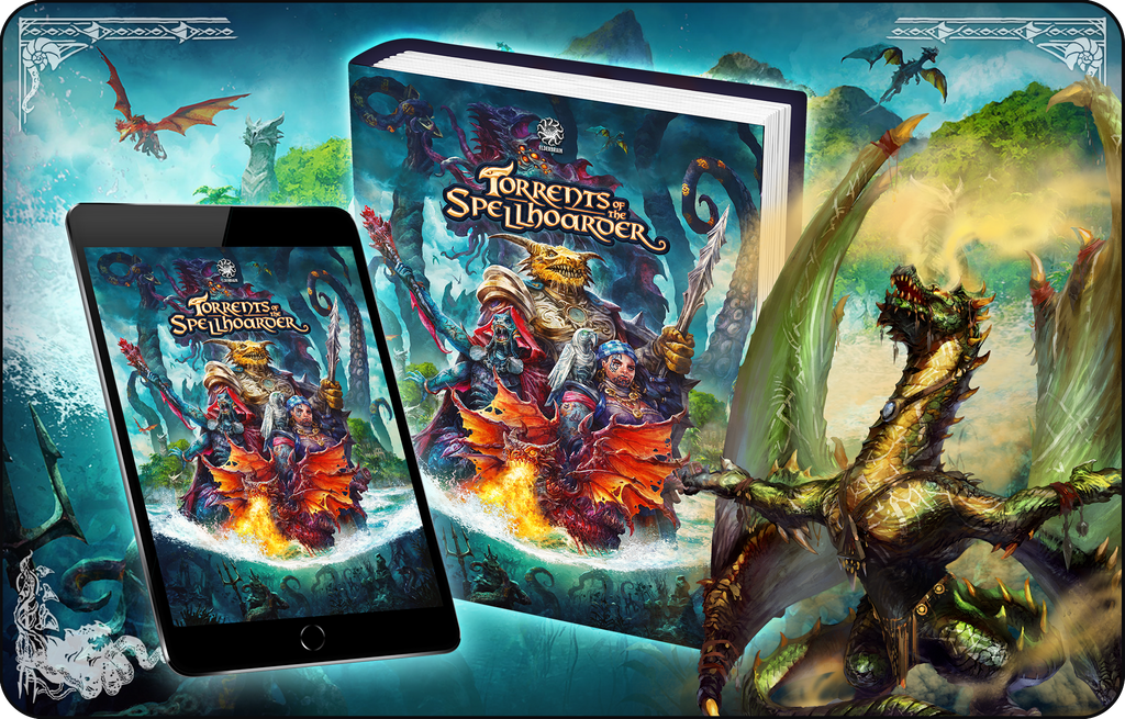 Torrents of the Spellhoarder - DnD 5e Hardcover Campaign Book