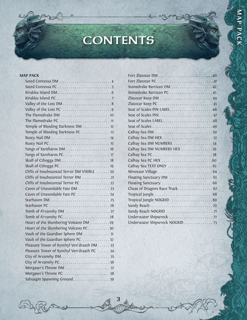Torrents of the Spellhoarder Map Pack PDF