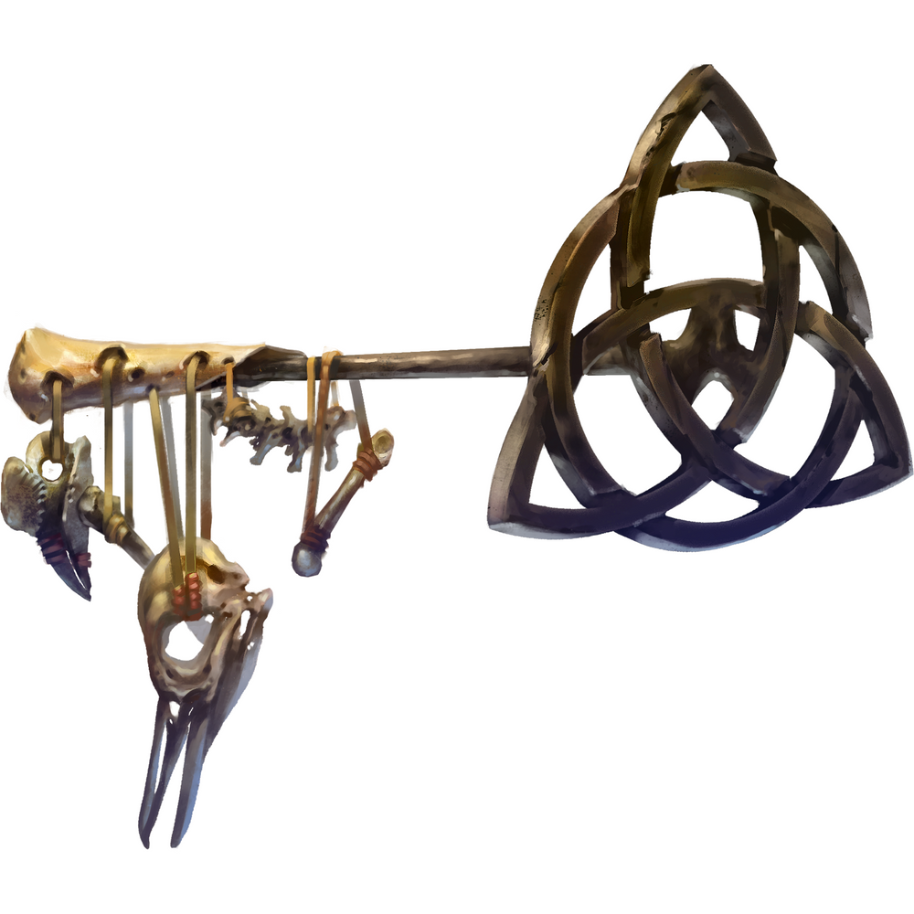 Branding iron of the hag queens.