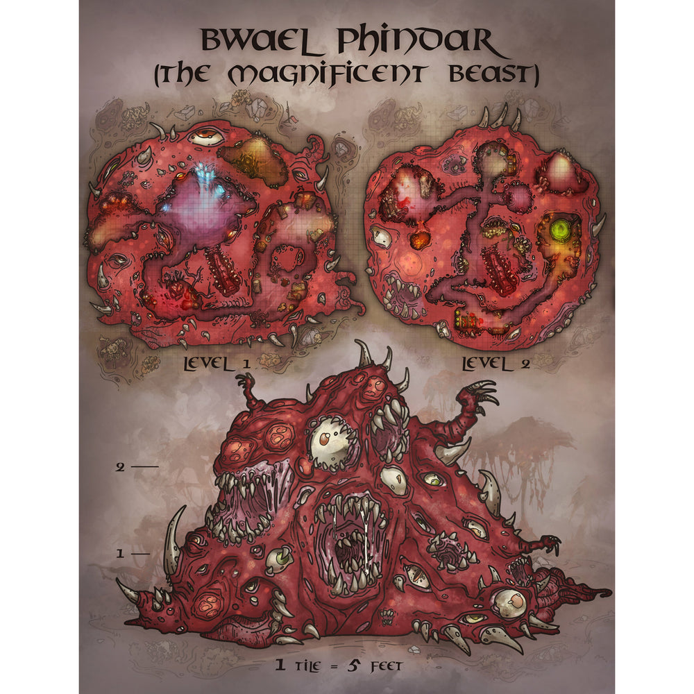 gibbering mouther dungeon