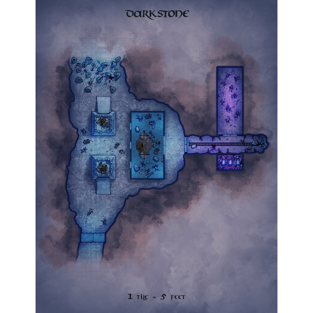 Darkstone dungeon map