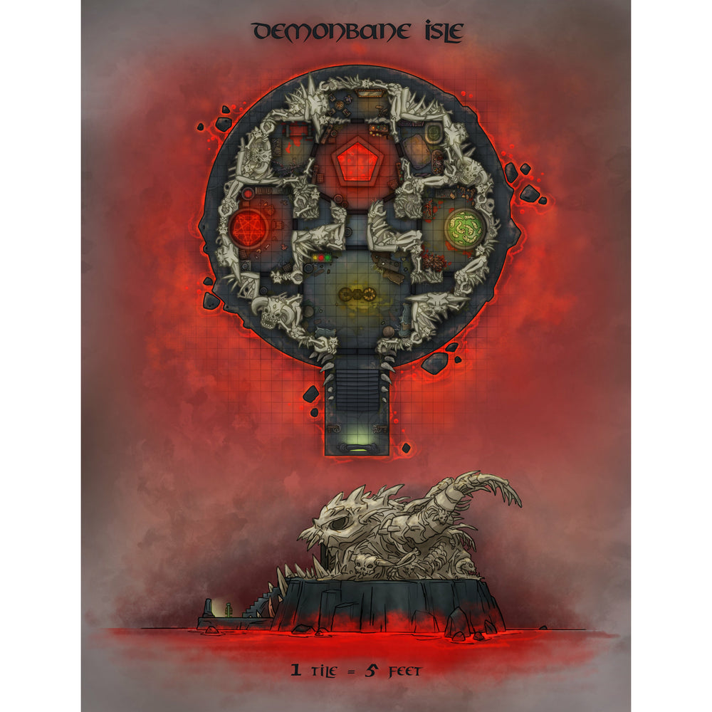 Demonbane Isle Map