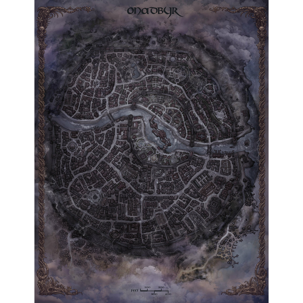 Shadowfell city map