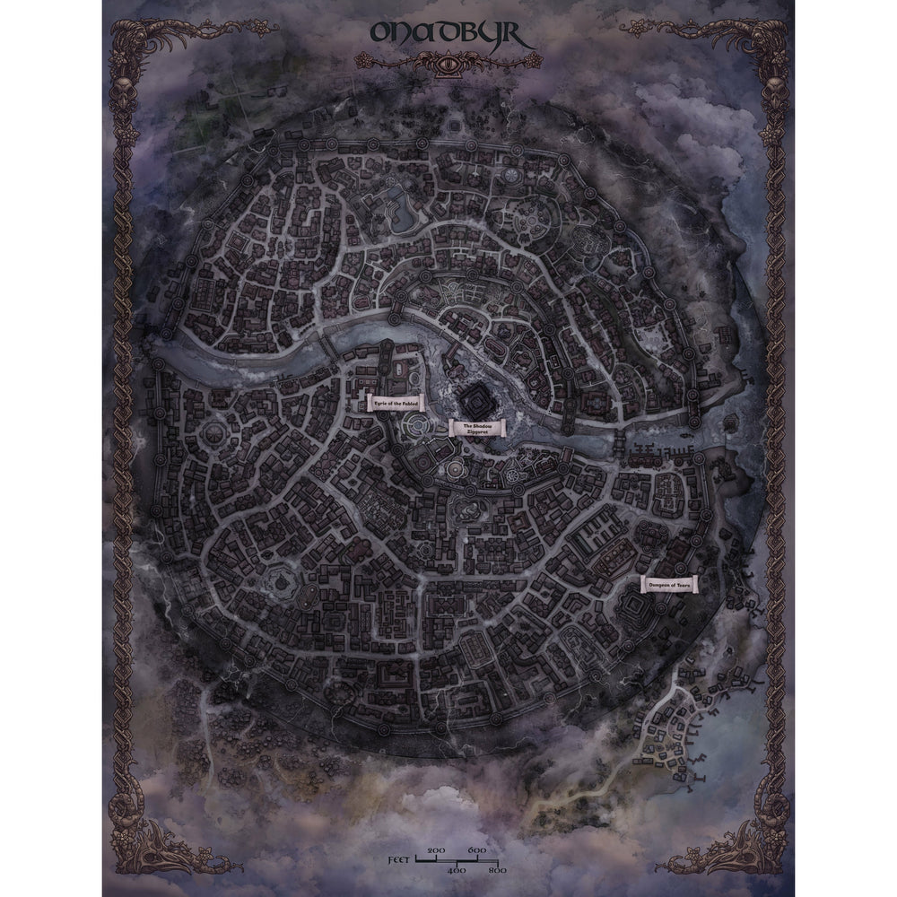 Onadbyr Dungeon Map