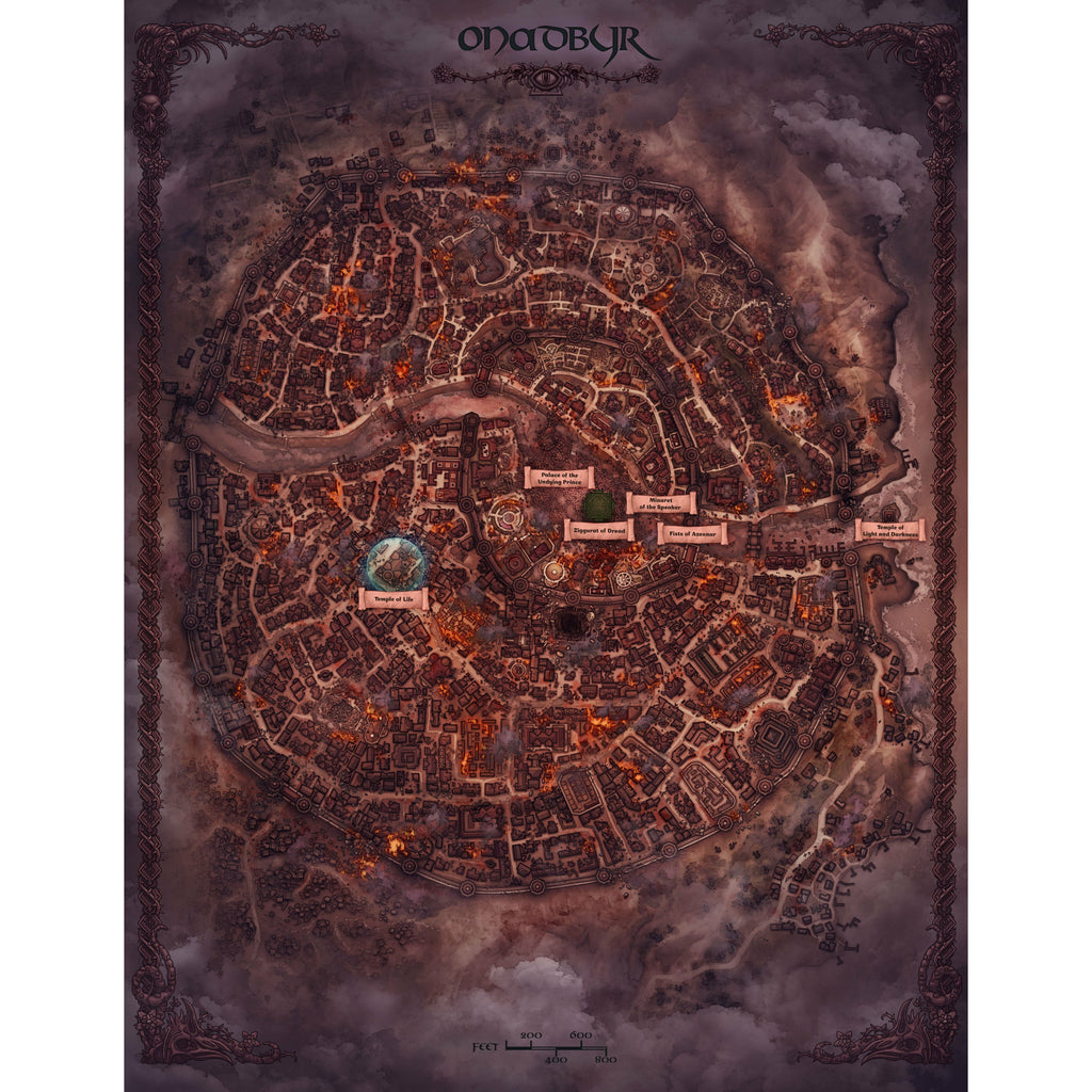 Onadbyr Dungeon Map